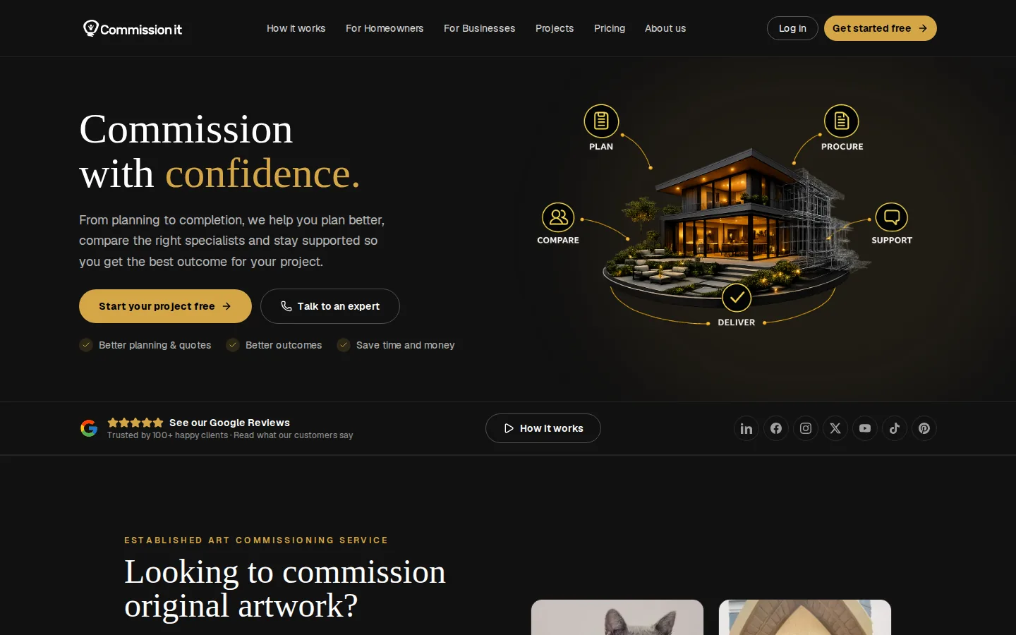 CommissionIt website